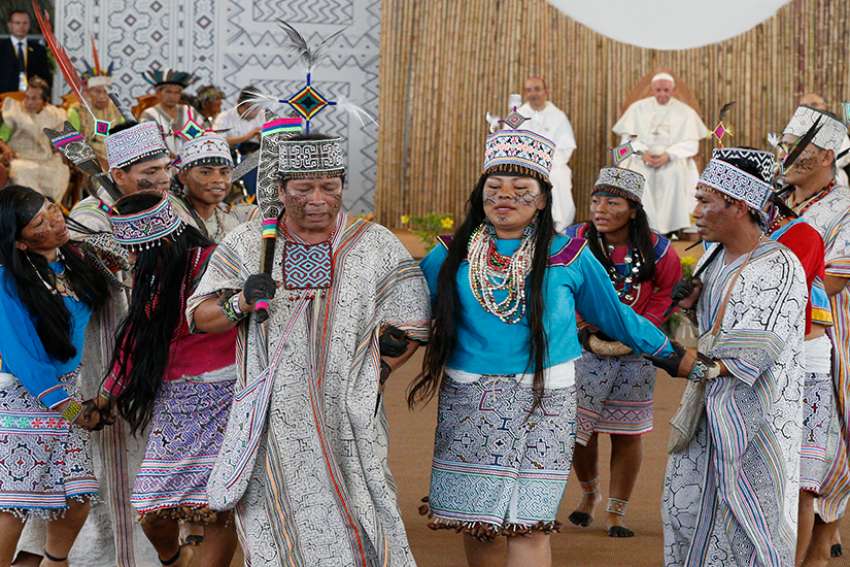 Pope calls for church with 'Amazonian and indigenous' face