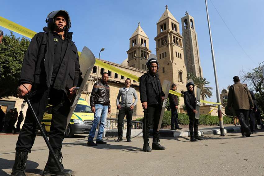 Saint Mark's Coptic Cathedral in Cairo restored after December bombing