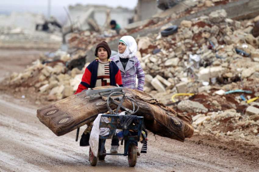 Syrians who remain need help to rebuild their country