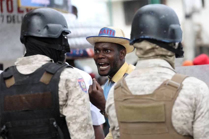 Jesuits wary of religious orders’ call for UN troops in Haiti