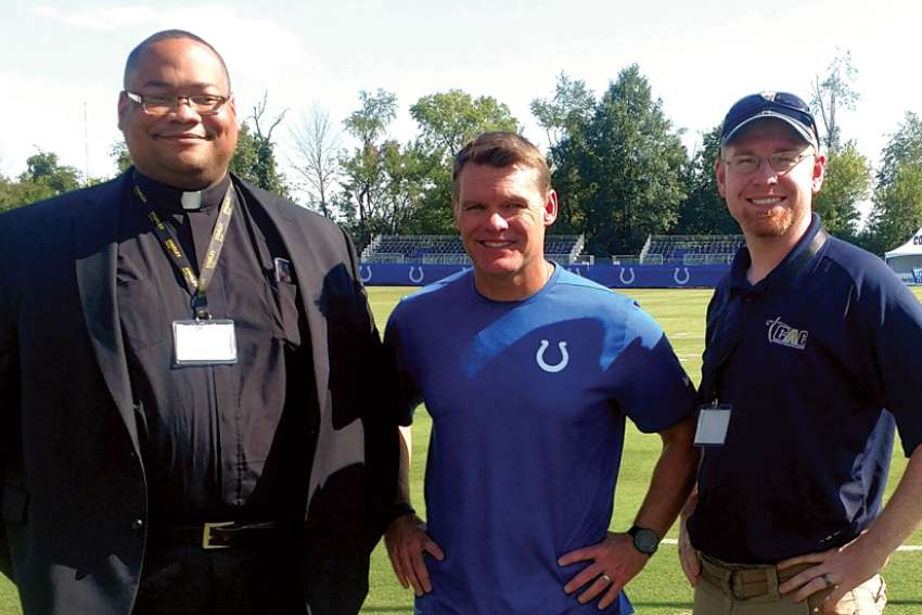 Chaplain sending out the right signals