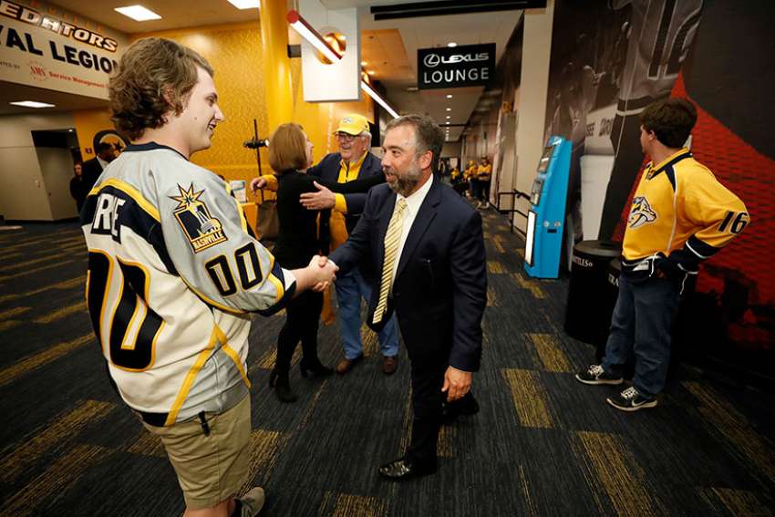 Execs at helm of Nashville Predators aim to foster culture of service