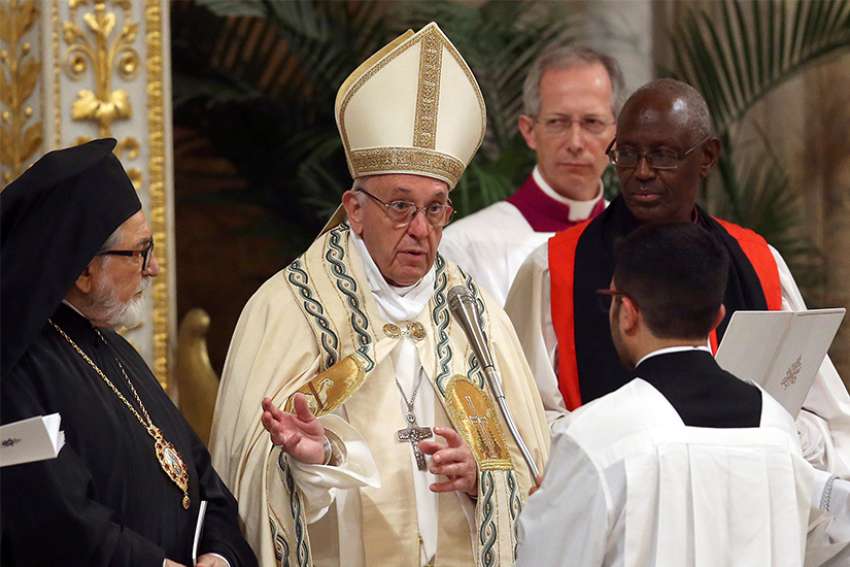 It's a 'grave sin' to despise God's gifts to fellow Christians, Pope Francis says