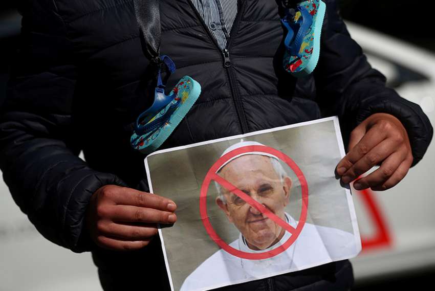 Pope Francis meets survivors of sex abuse in Ireland