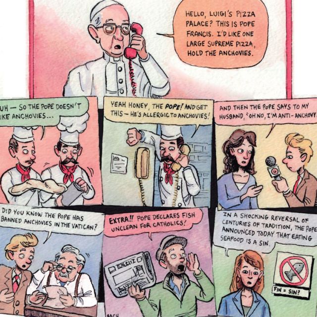Catholic comics gently pokes fun at the faith