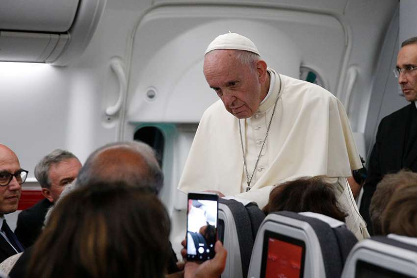 Bishops must realize seriousness of abuse crisis, Pope says aboard flight from Panama