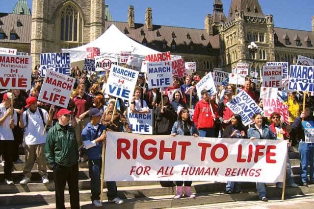 March takes aim at abortion drug