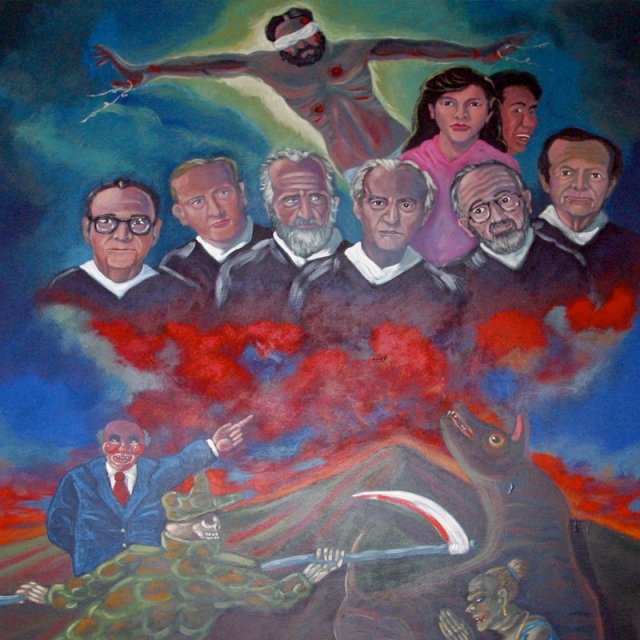 Salvadoran soldiers indicted for deaths of Jesuits surrender 