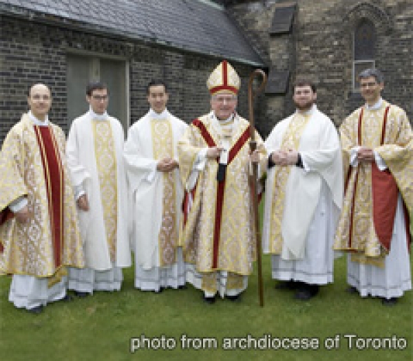 Three men welcomed to the priesthood in Toronto
