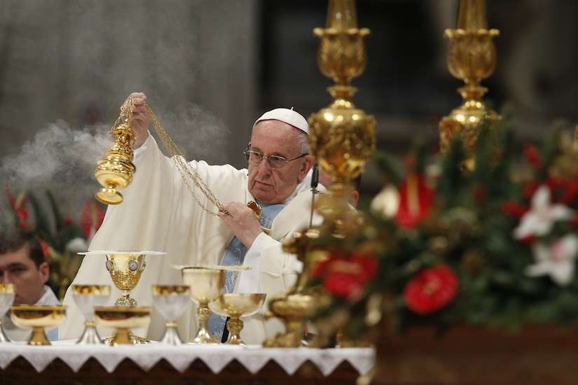 Pope's Homily for First Vespers for Solemnity of Mary the Mother of God