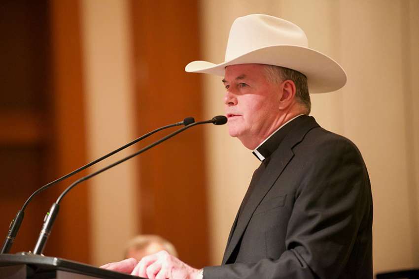Calgary's new bishop William McGrattan meets his new flock