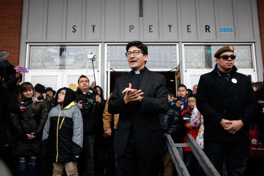 Outpour of support for immigrant Massgoers after verbal attack