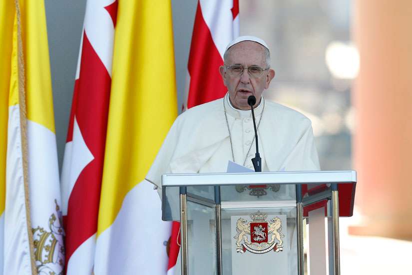 Pope urges dialogue to end Georgian-Russian territorial stalemate