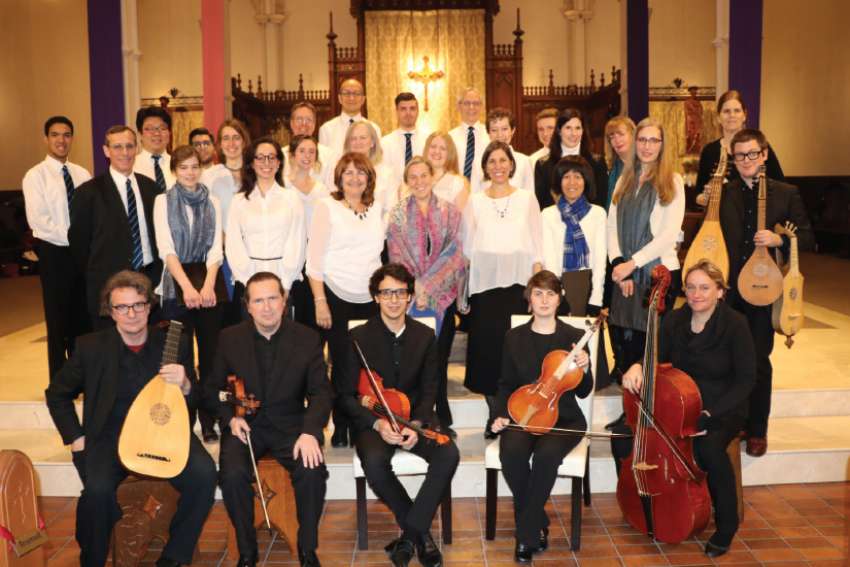 Oratorio combines music and theology