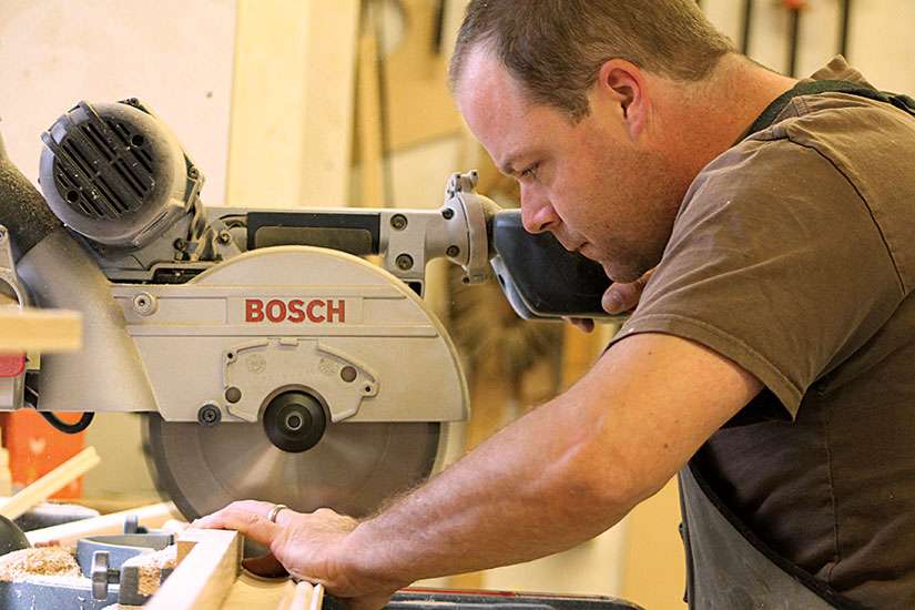 Woodworker’s calling is furnishing churches