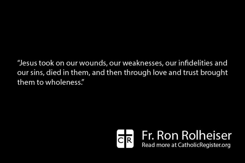 Taking our wounds to the Eucharist
