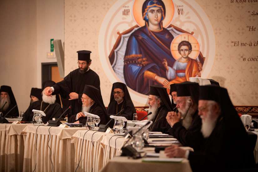 Pope offers prayers as pan-Orthodox council opens on Crete