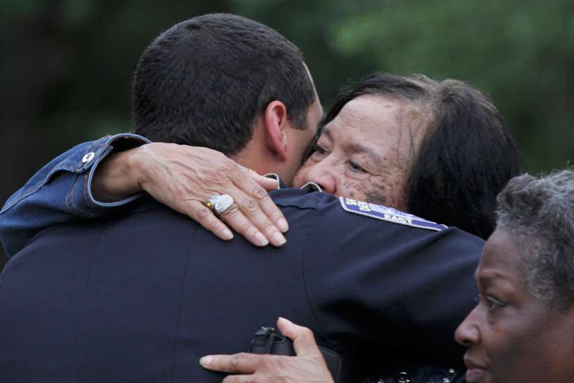 Shootings of law enforcement officers shock victims' friends
