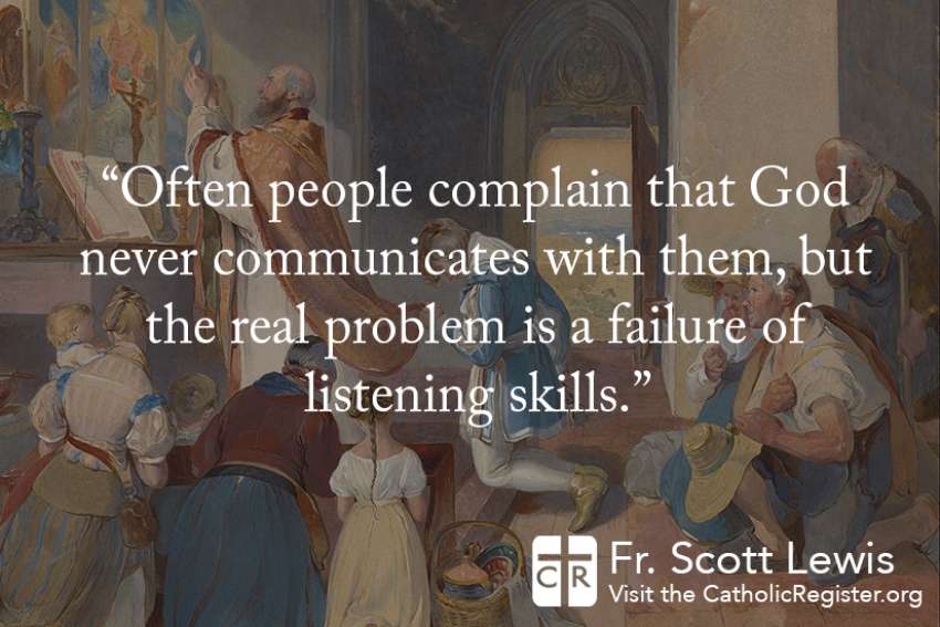 God's Word on Sunday: God sends us an invitation to listen