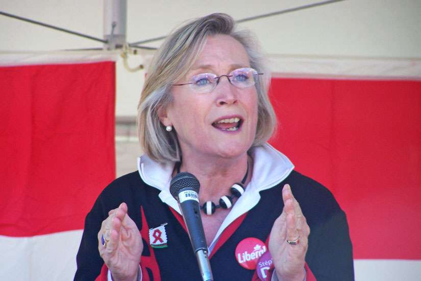 Perhaps Carolyn Bennett should check her mirror