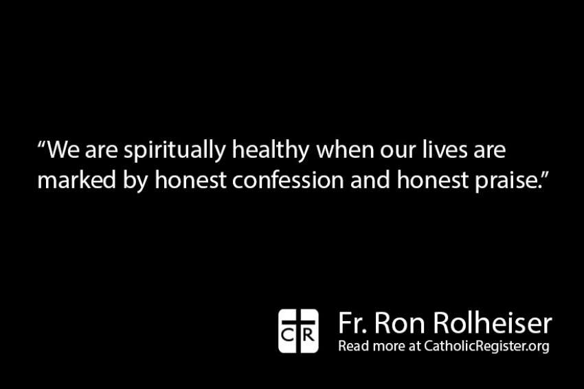 Faith: Confessing both sin and praise isn’t easy