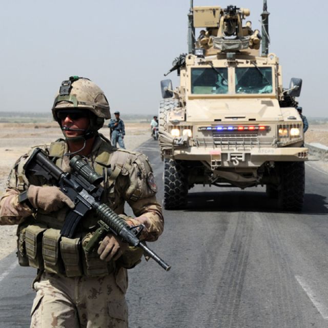 Taking the glory out of war