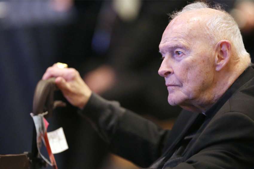 Alleged abuse victim files lawsuit against McCarrick
