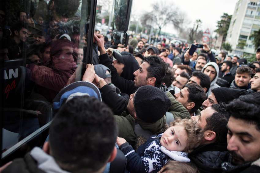 Some concerned Turkish president is weaponizing Syrian refugees