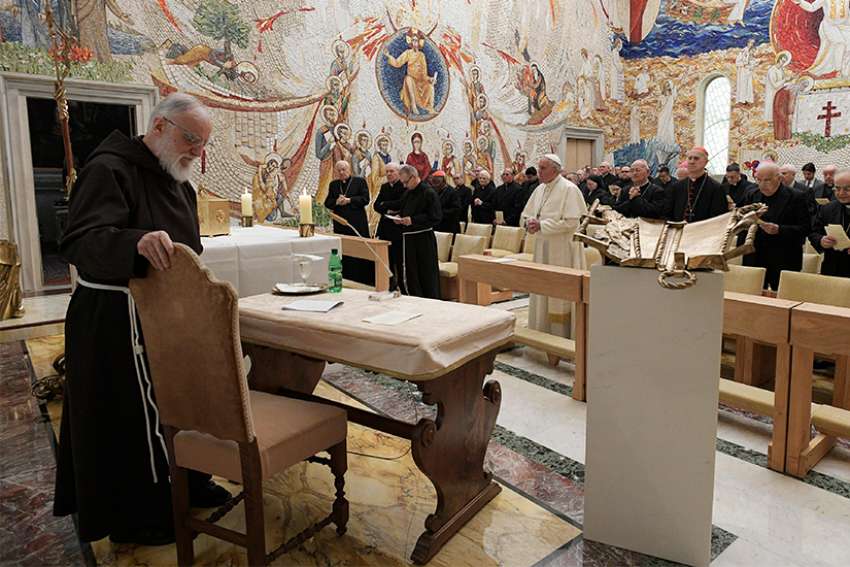 If you cannot say 'no' to yourself, you cannot say 'yes' to serving others, papal preacher says