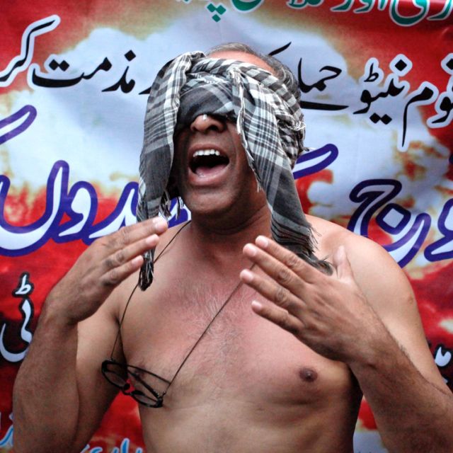Catholics organize protest against NATO strikes that killed Pakistanis 