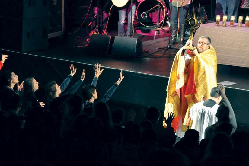 Youth celebrate the meaning of mercy at annual rally