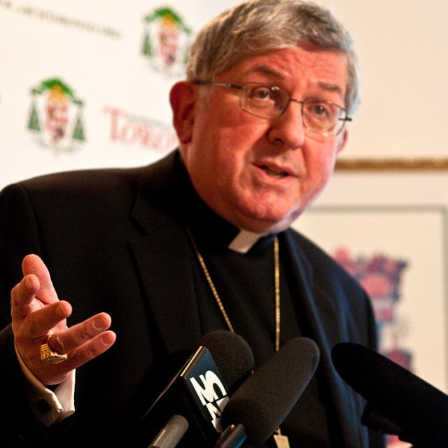 Cardinal Collins defends Catholic approach to bullying