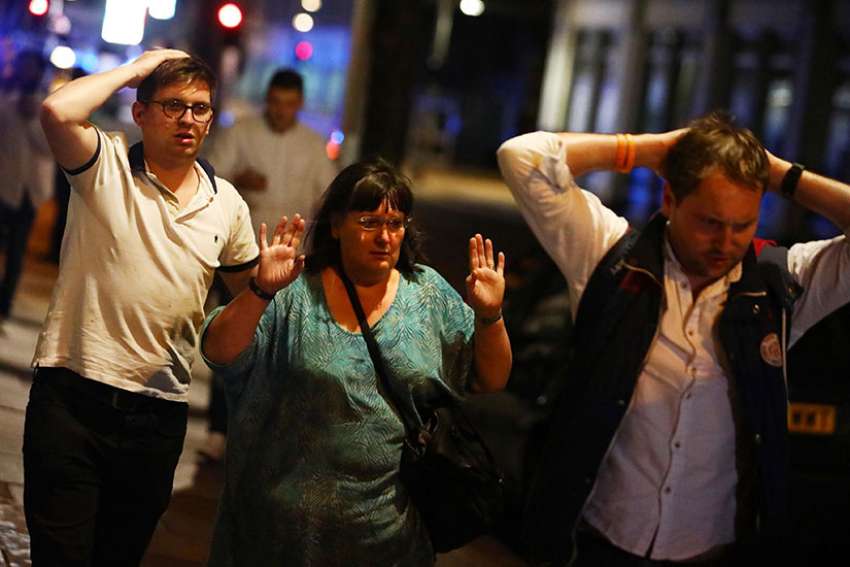 Pope prays for victims of terror attack in central London
