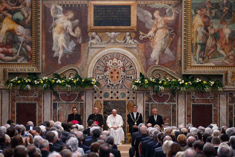 Pope tells struggling Europe he has a dream for its future