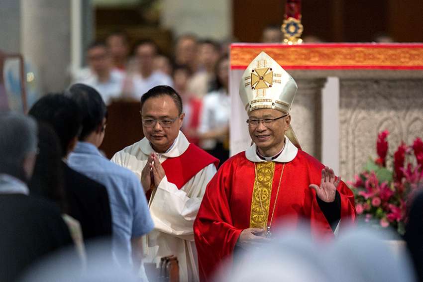 Pope Francis sends condolences following death of Hong Kong bishop