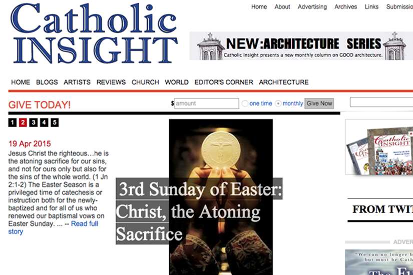 Catholic Insight prints its final edition