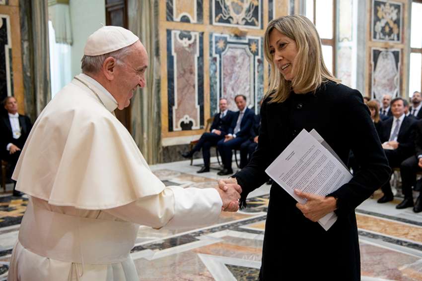 Be responsible, avoid ideological warfare, Pope says to journalists