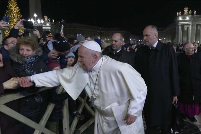 Pope Francis apologizes for 'incident' with woman in St. Peter's Square