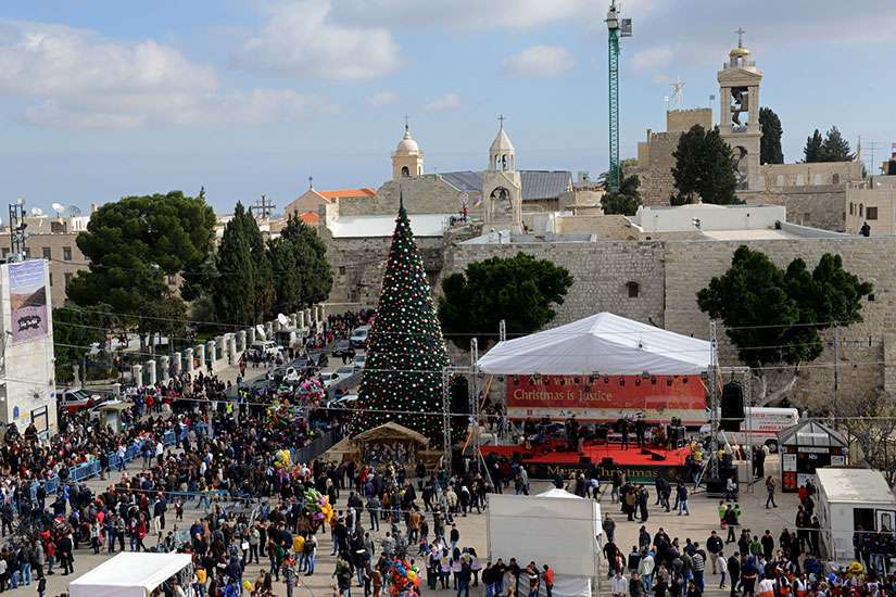 Jesus' message resonates with Palestinians who seek justice, Abbas says