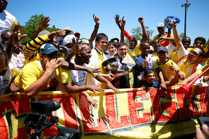 Vatican soccer champs dedicate victory to Coptic Christians
