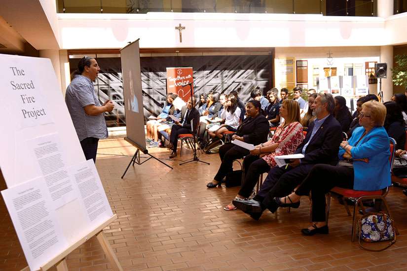 Video exhibit sparks conversation about indigenous history and culture