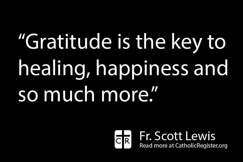 Gratitude unlocks gates to mercy