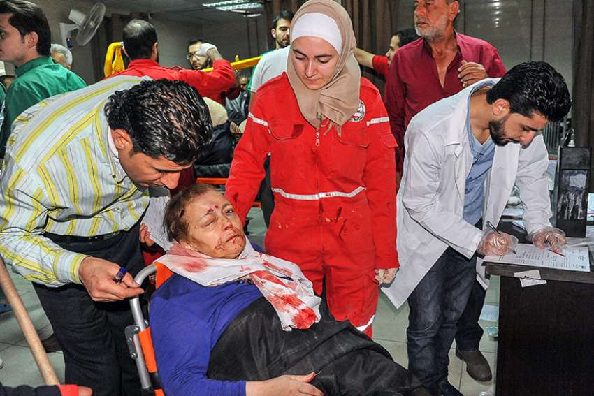 Pope denounces use of chemical weapons after deadly attack in Syria