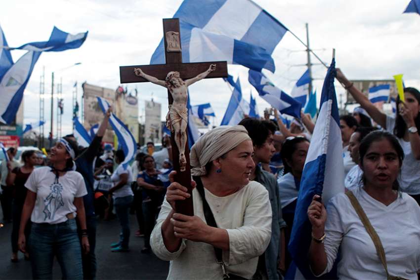 Amid rising tension between Church and government, two churches desecrated in Nicaragua