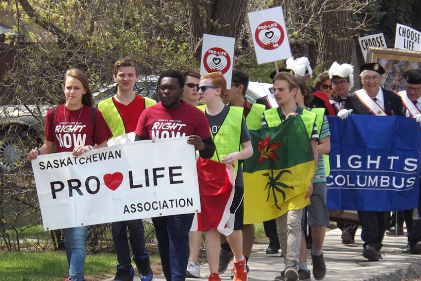 Pro-life advocates challenged to be ‘All In’ at Regina March for Life