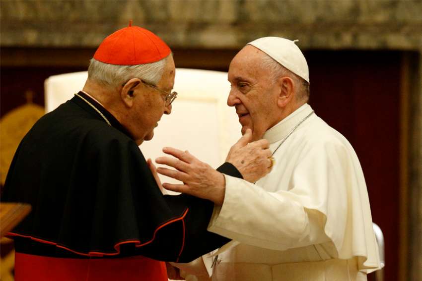 Pope Francis sets term of office for dean of College of Cardinals