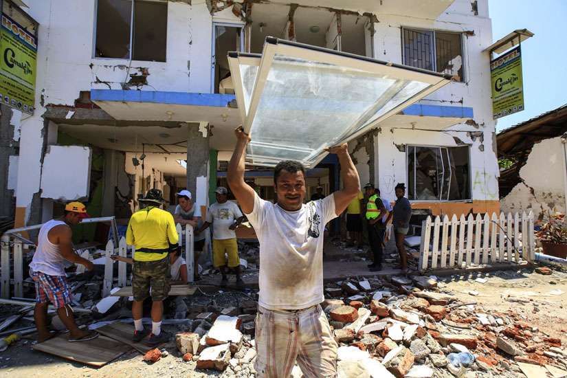 Catholic agencies begin work of rebuilding after Ecuador quake