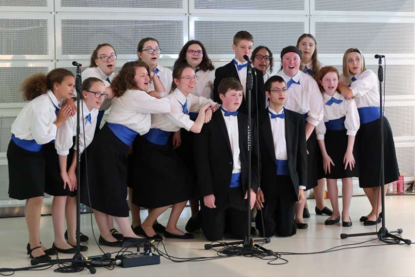 Choir hits a high note in Canadian visit