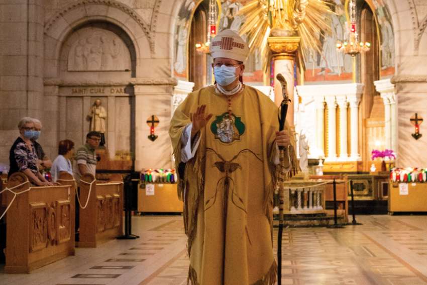 Lacroix speaks of hope for healing at annual First Nations Sunday Mass
