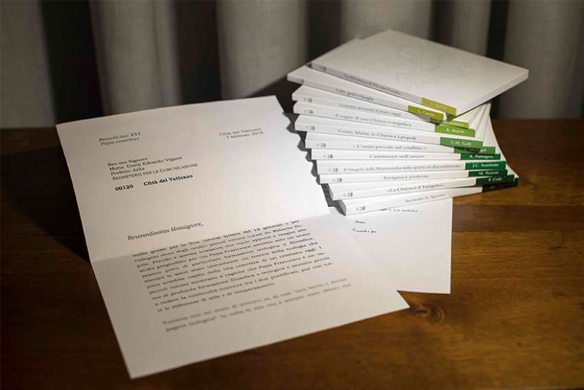 Vatican office altered photo of Benedict's letter on Francis's theology